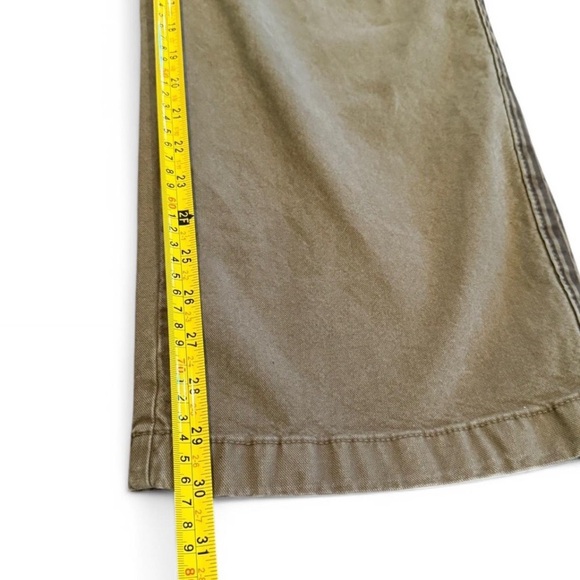 American Eagle Baggy Wide Leg Army Green Jeans
size 000. - Picture 5 of 6